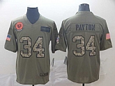 Nike Bears 34 Walter Payton 2019 Olive Camo Salute To Service Limited Jersey,baseball caps,new era cap wholesale,wholesale hats